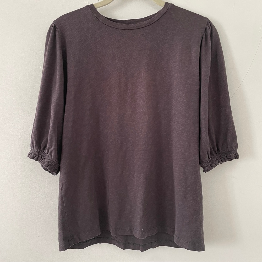 ba&sh cotton tee 3/4 length sleeve